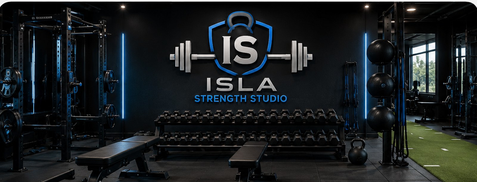 Isla Strength Studio demo hero image