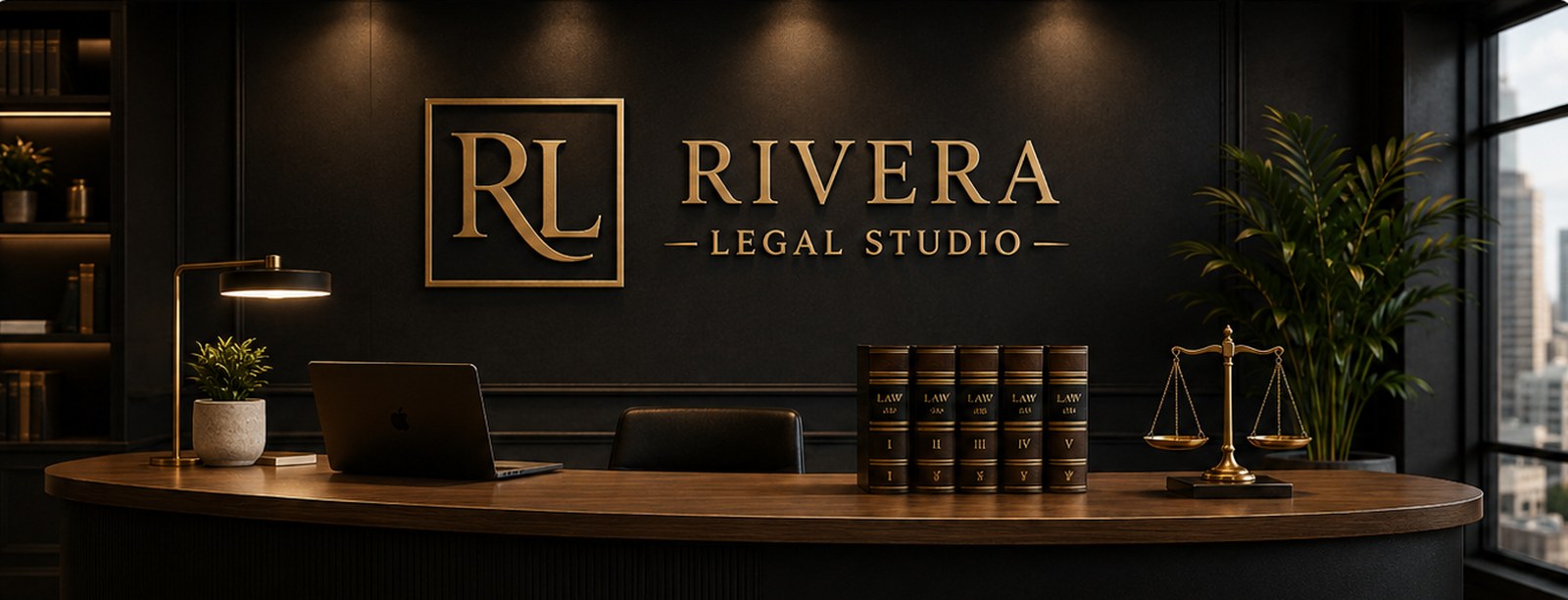 Rivera Legal Studio demo hero image